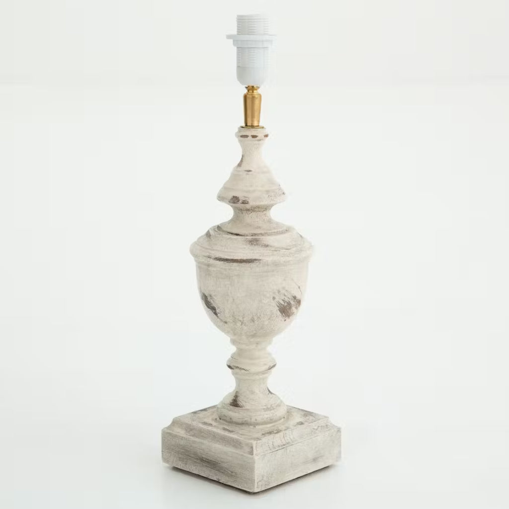 Louis Philippe Table Lamp (Antique White)