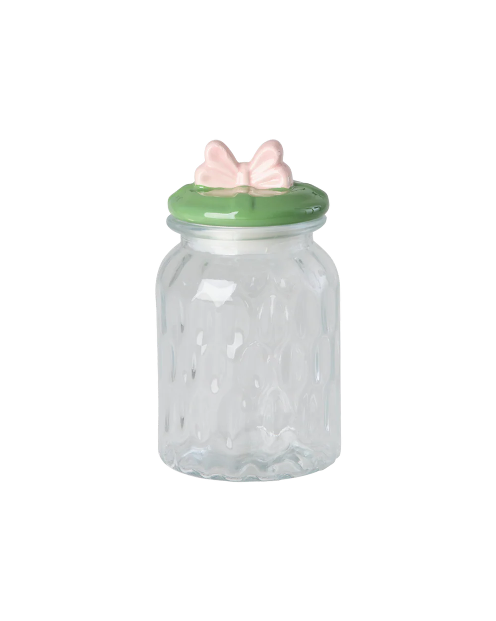 Medium Bow Glass Jar