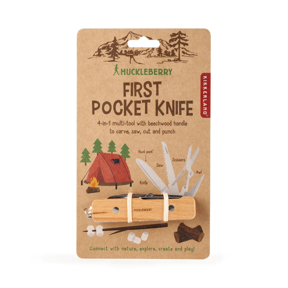 Huckleberry First Pocket Knife