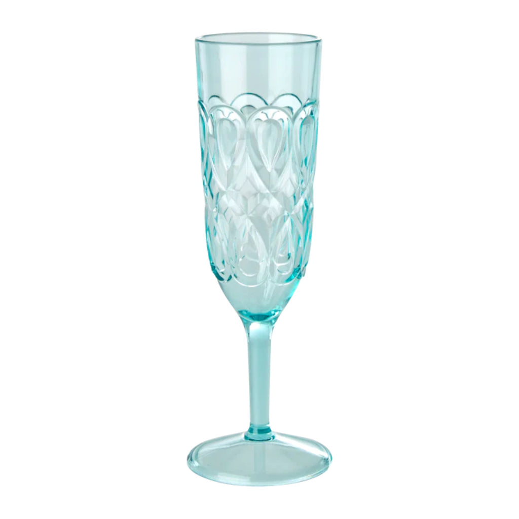 Swirly Champagne Glass