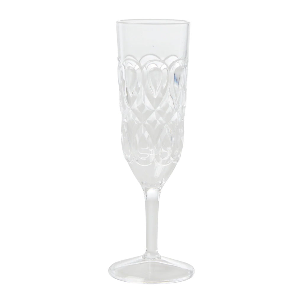 Swirly Champagne Glass