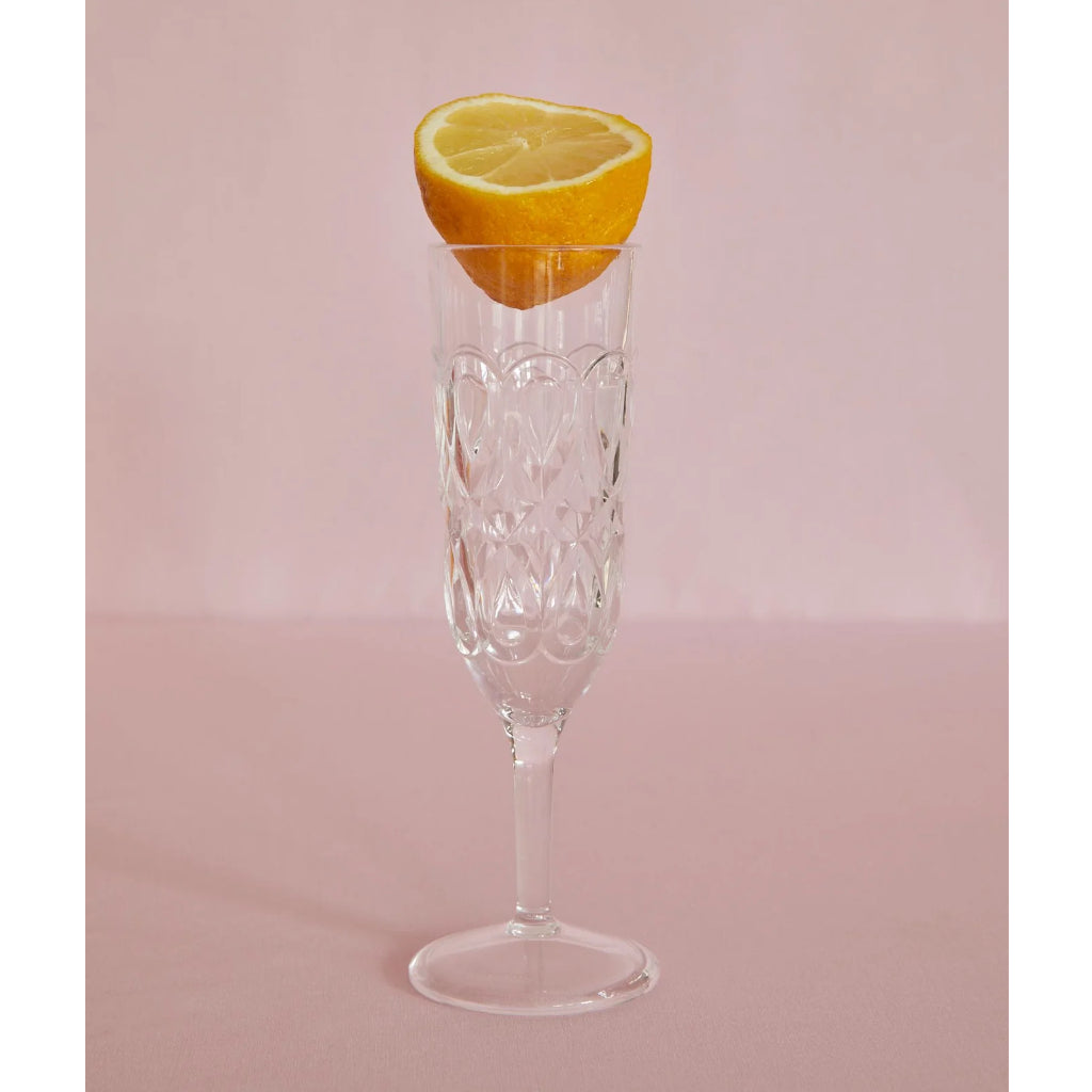 Swirly Champagne Glass