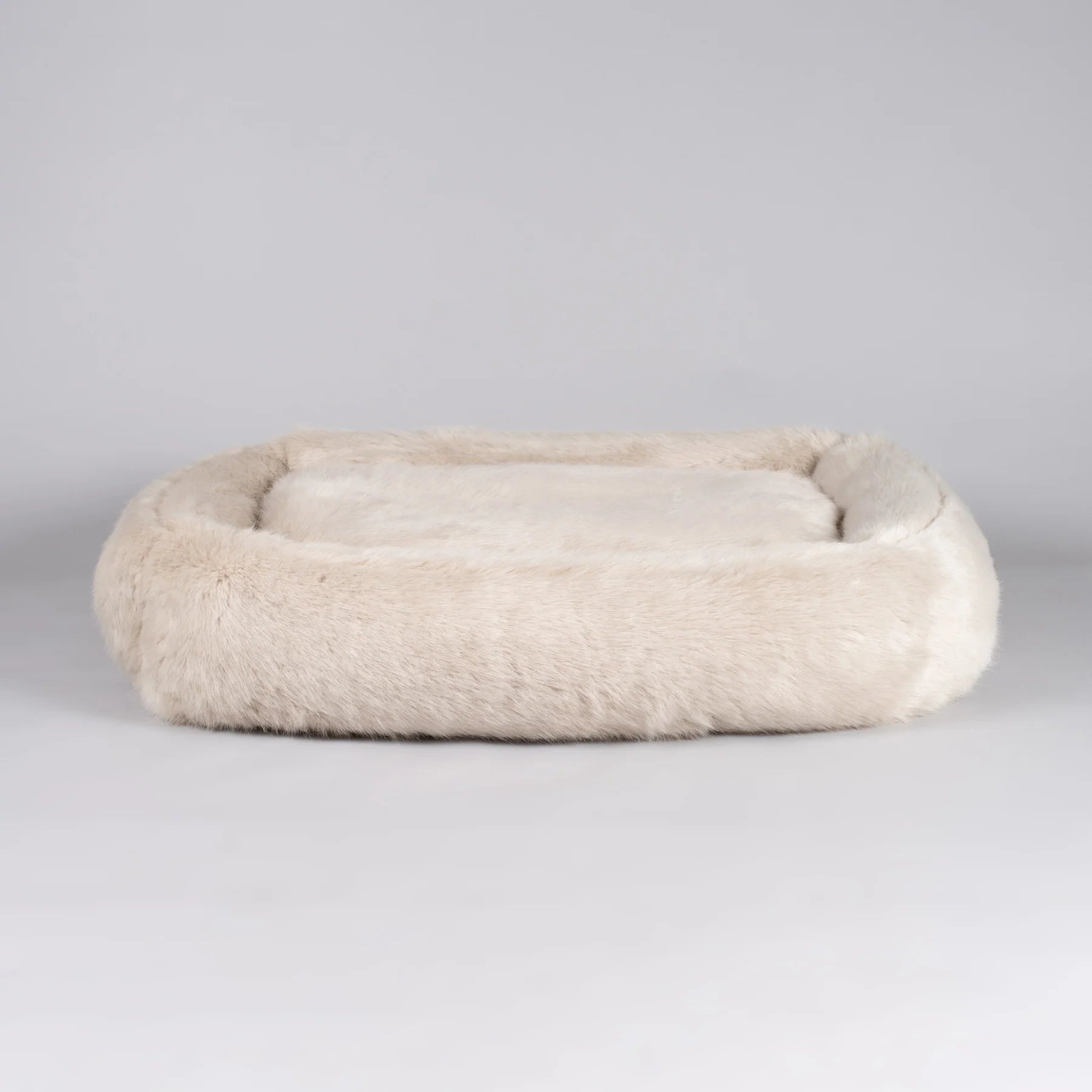 Harvey Arctic Faux Fur Pet Bed