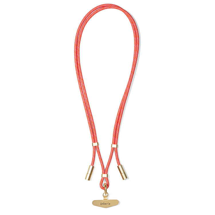 Inkerie Charge & Carry Phone Lanyard Pink