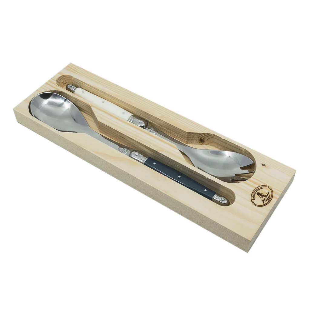 Laguiole Salad Spoon & Fork Set