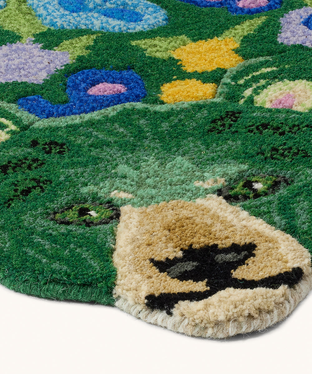 Hand-Tufted Josie Jardin Bear Rug