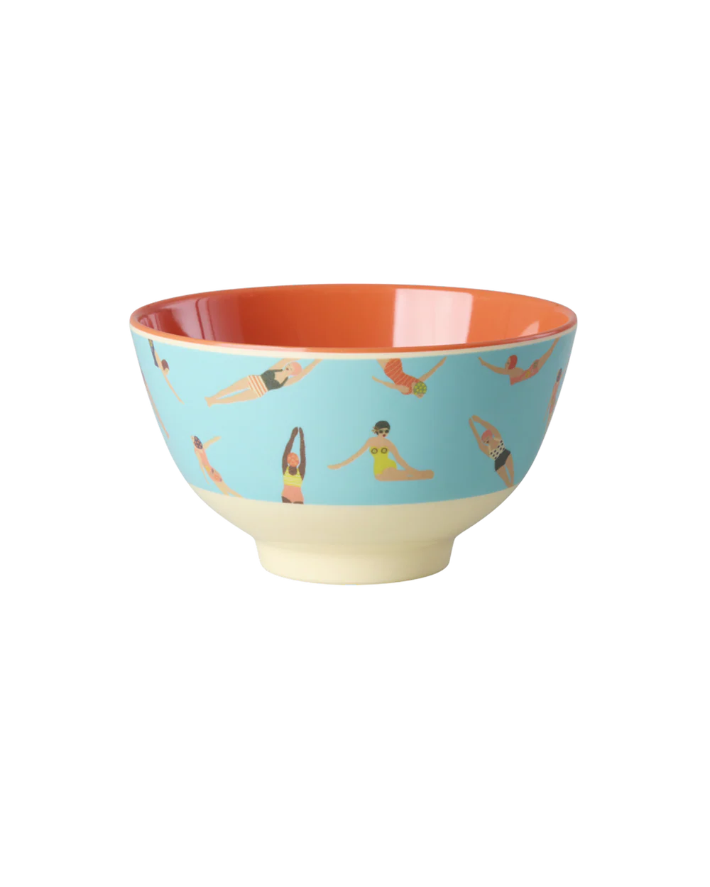 Melamine Retro Swimster Print Set