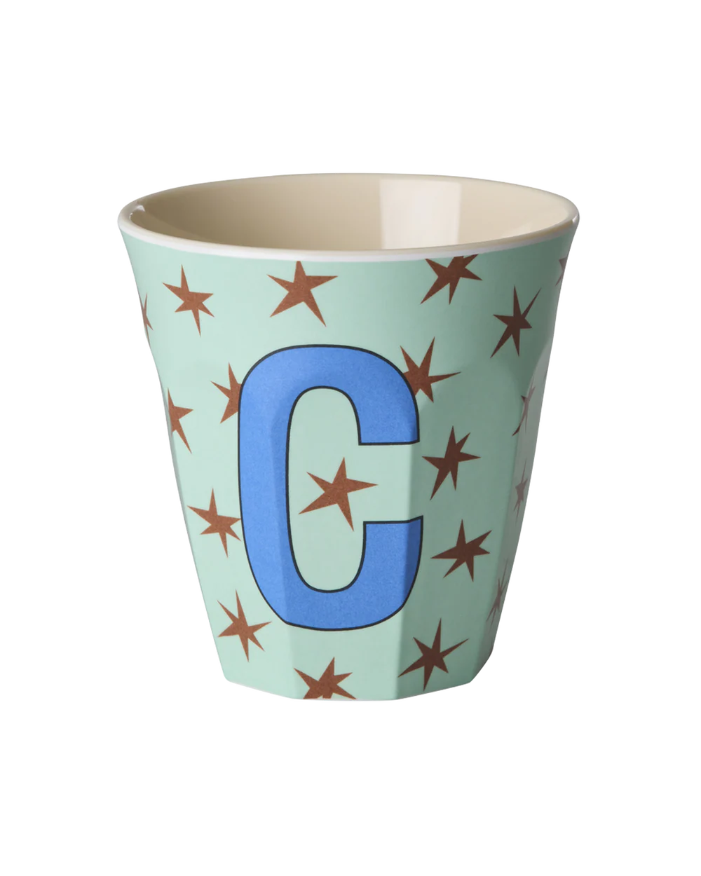 Rice Alphabet Melamine Star Medium Cup