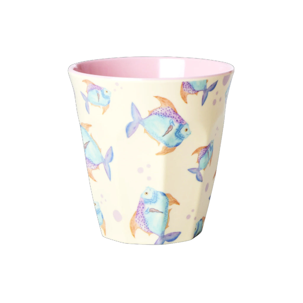 Two Tone Medium Melamine Cup