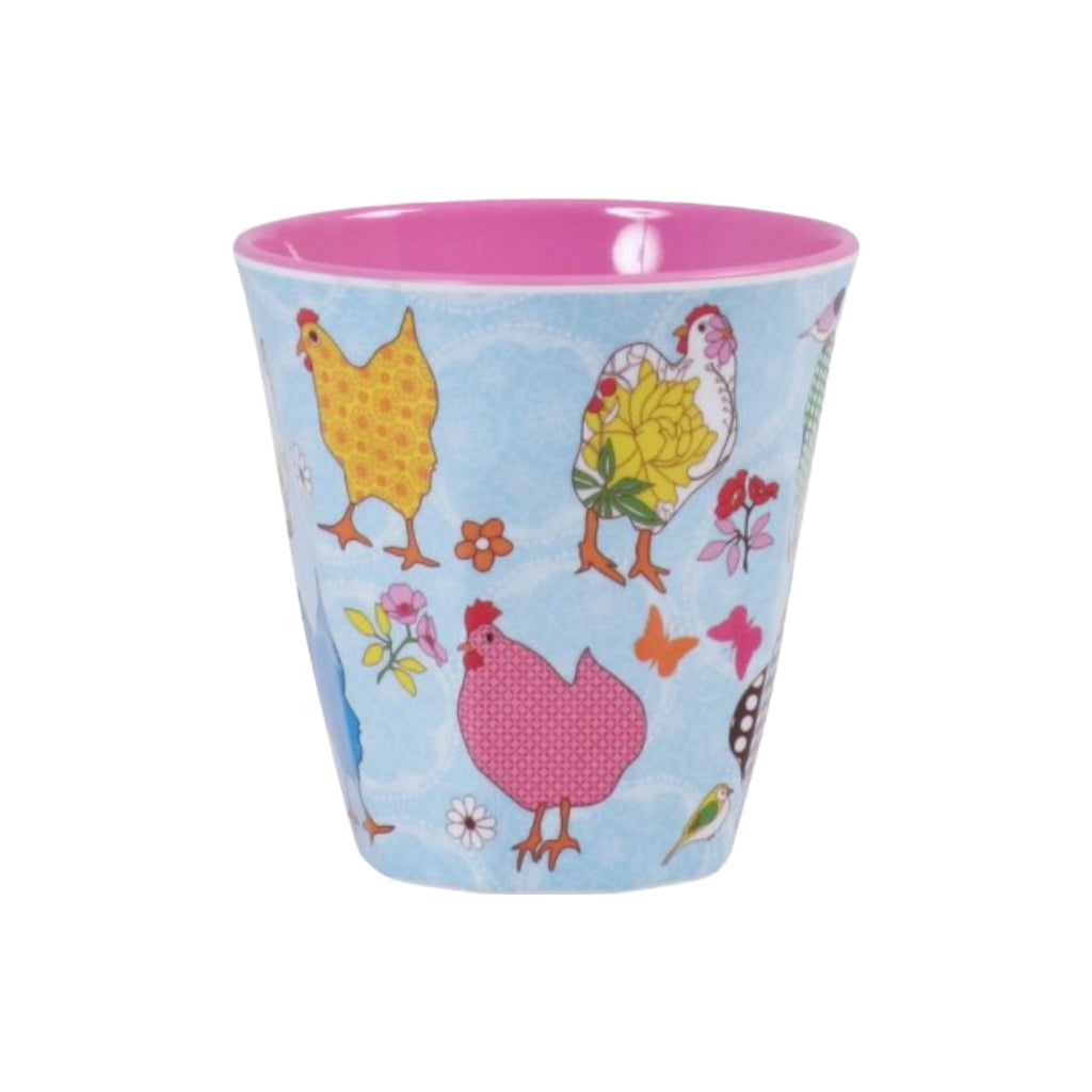 Two Tone Medium Melamine Cup