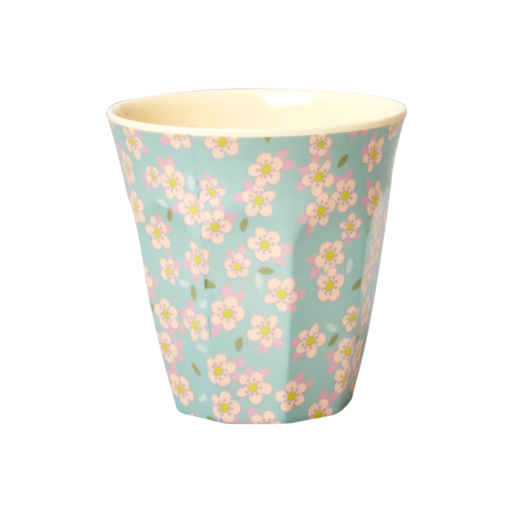 Flower Print Melamine Cup