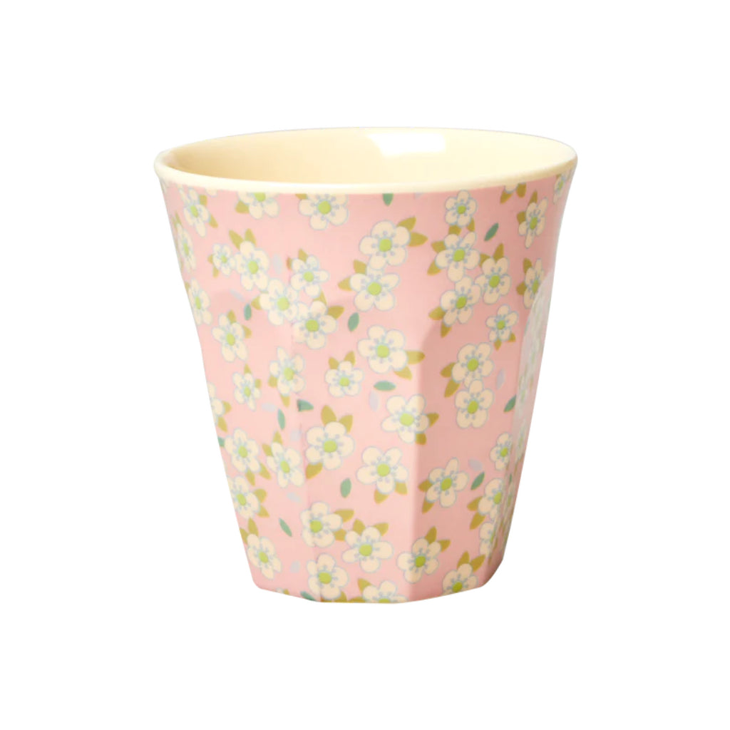 Flower Print Melamine Cup