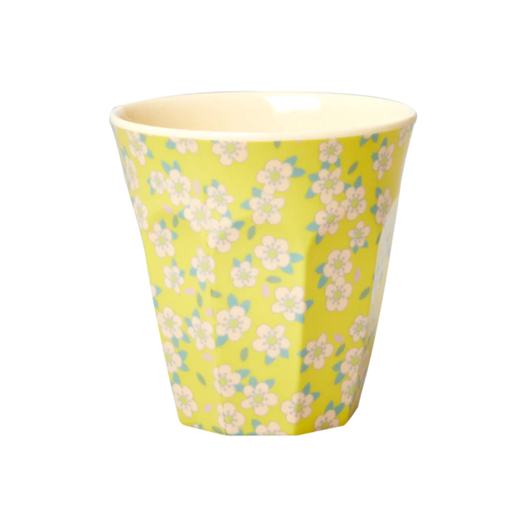 Flower Print Melamine Cup