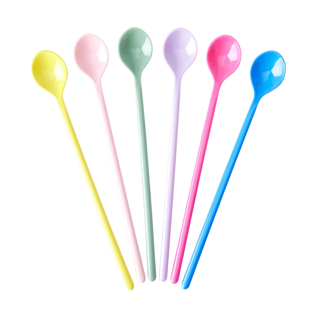 Melamine Latte Spoons (Set of 6)