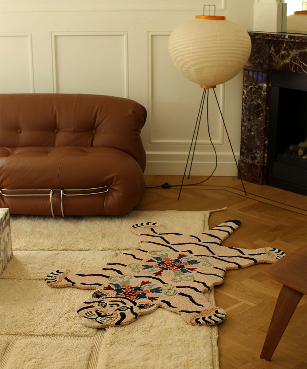 Hand-Tufted Mahee Majestic Tiger Rug