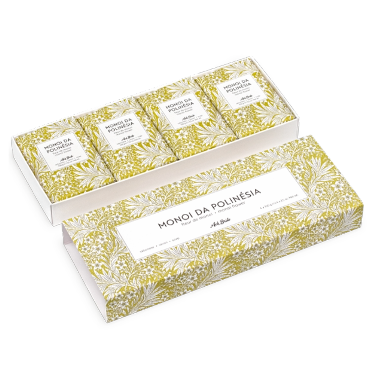 Monoi Flower Soap Gift Box (Set of 4)