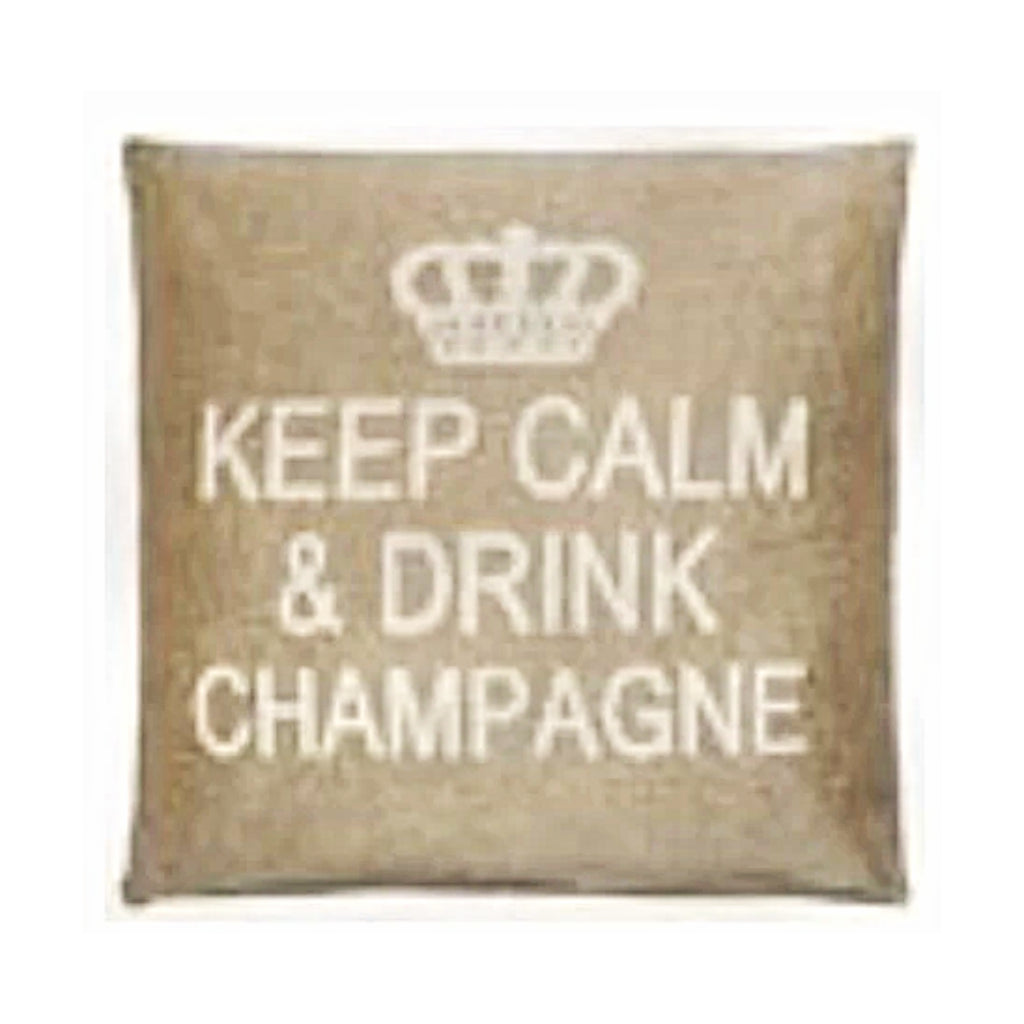 Keep Calm and Drink Champagne Cushions