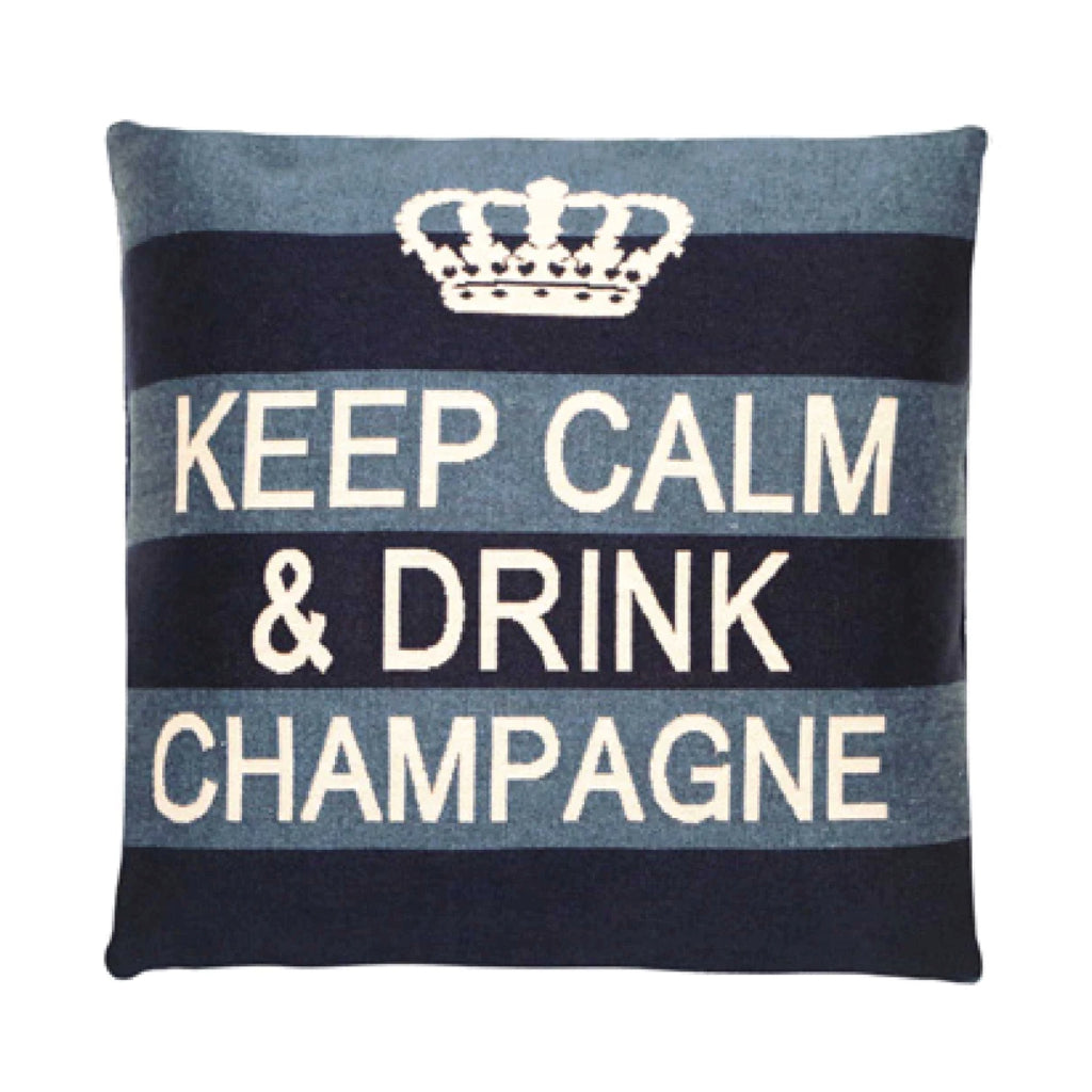 Keep Calm and Drink Champagne Cushions