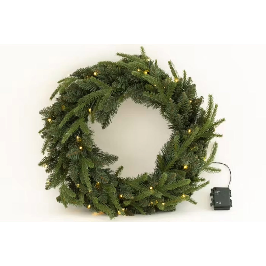 Pinus Christmas Wreath with LED