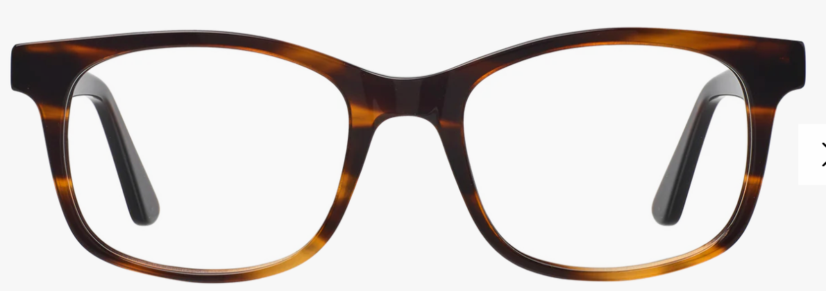 Frank&Lucie Aquila Man Reading Glasses Amber Brown