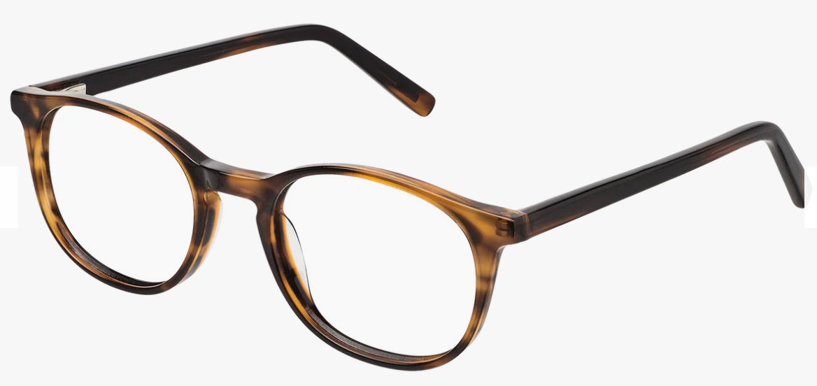Frank&Lucie Eyeconist Man Reading Glasses Amber Brown