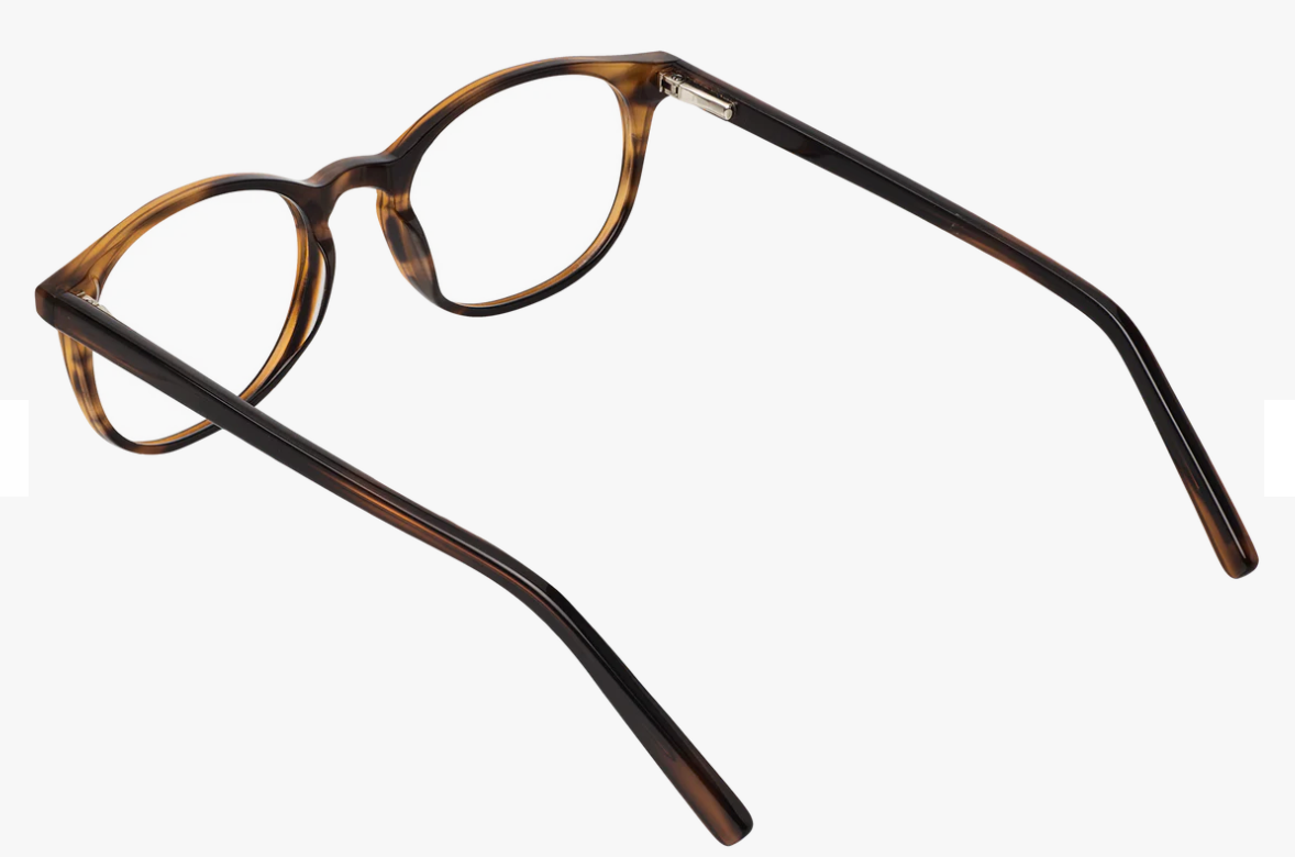 Frank&Lucie Eyeconist Man Reading Glasses Amber Brown