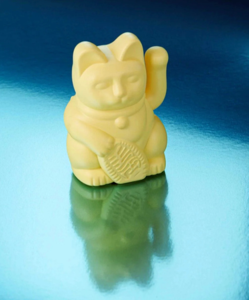 Donkey Mini Solar Lucky Waving Cat