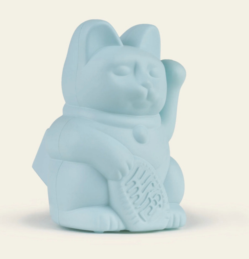 Donkey Mini Solar Lucky Waving Cat