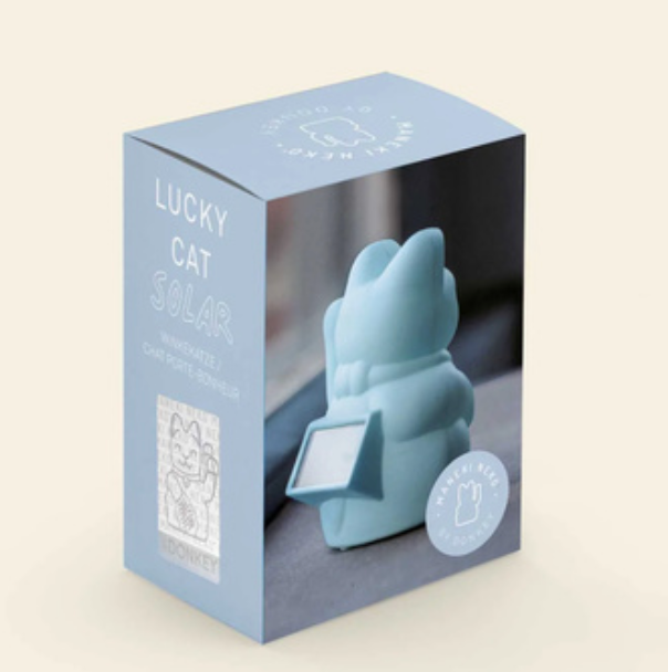 Donkey Mini Solar Lucky Waving Cat