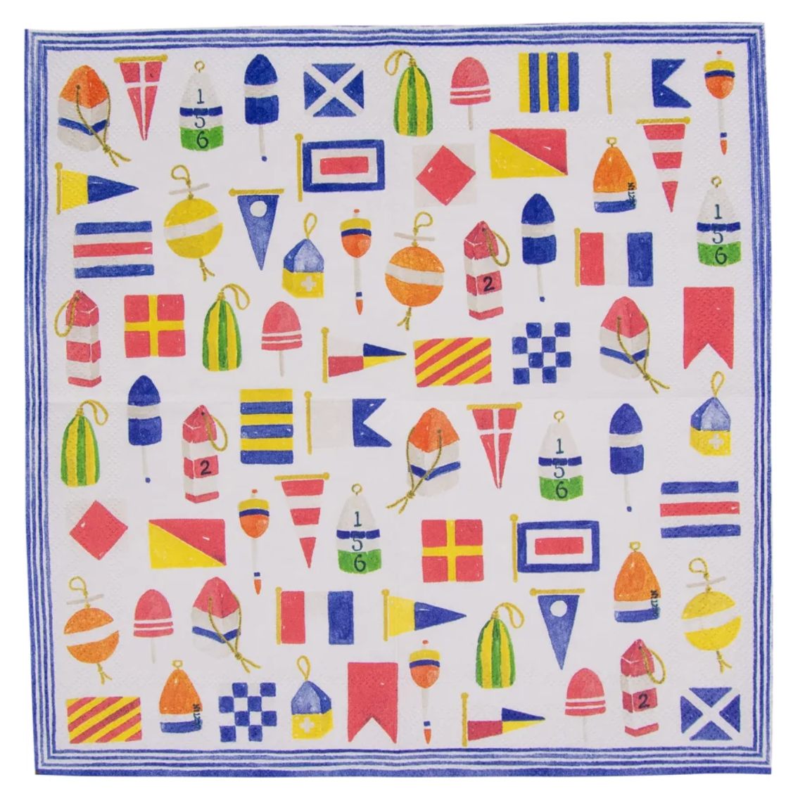 Caspari Nantucket Cocktail Paper Napkin (Box of 40pcs)