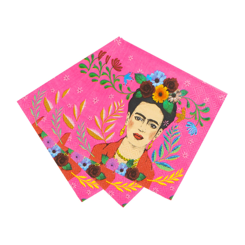 Frida Kahlo Cocktail Napkin