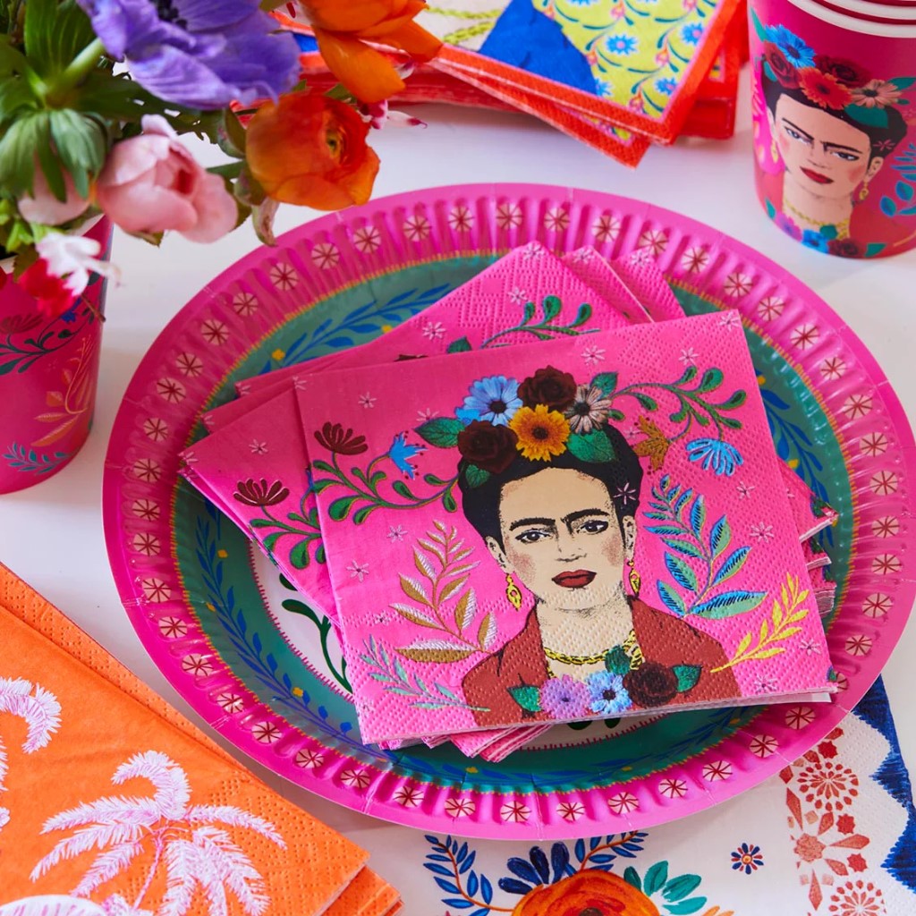 Frida Kahlo Cocktail Napkin