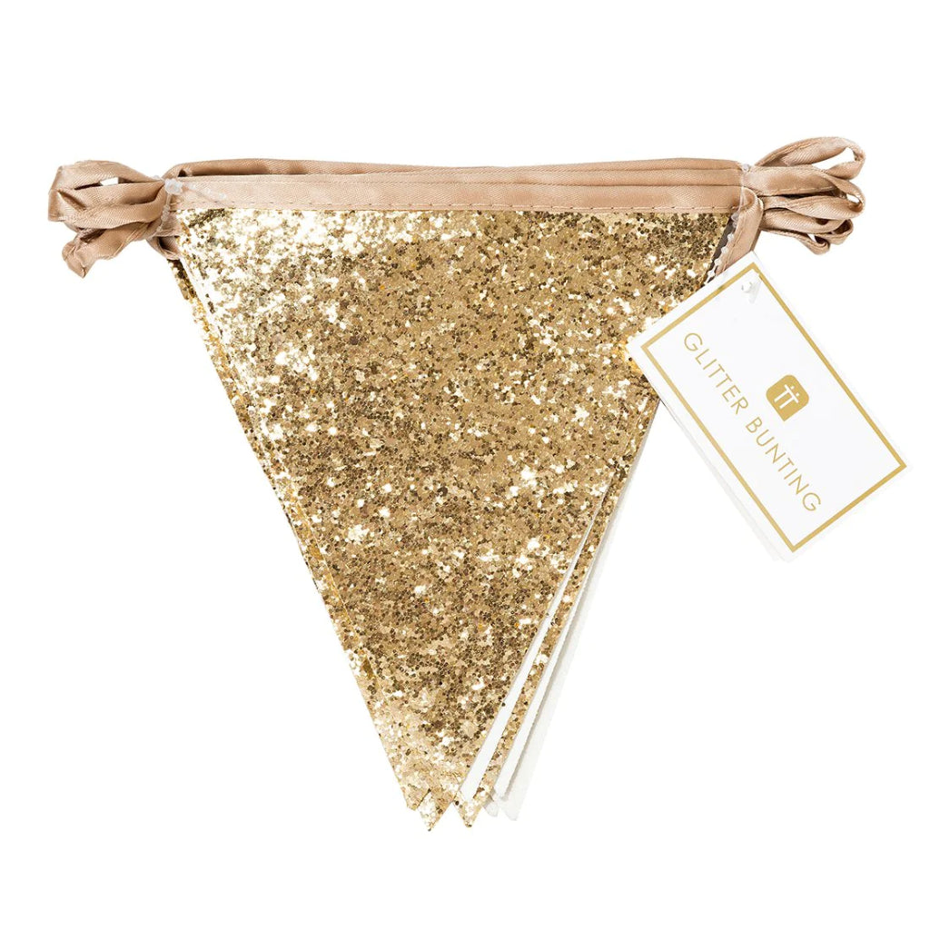 Gold Glitter Bunting