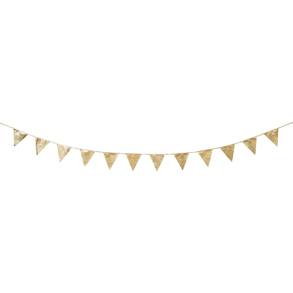 Gold Glitter Bunting