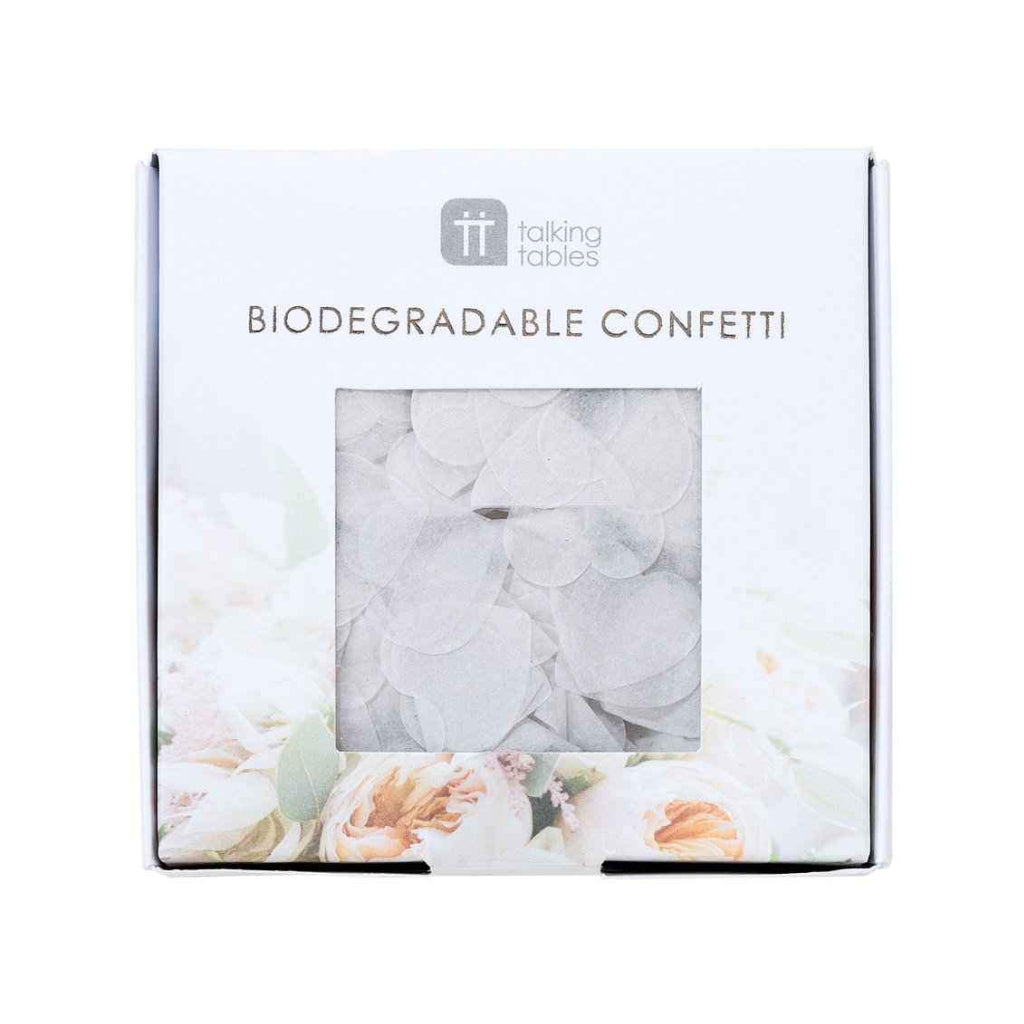 Modern Romance White ConfettiX