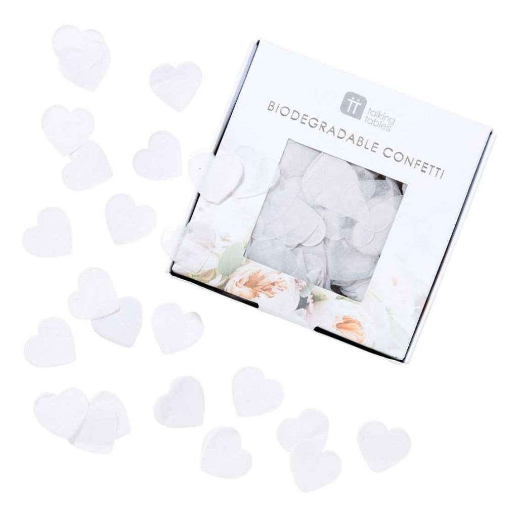 Modern Romance White ConfettiX