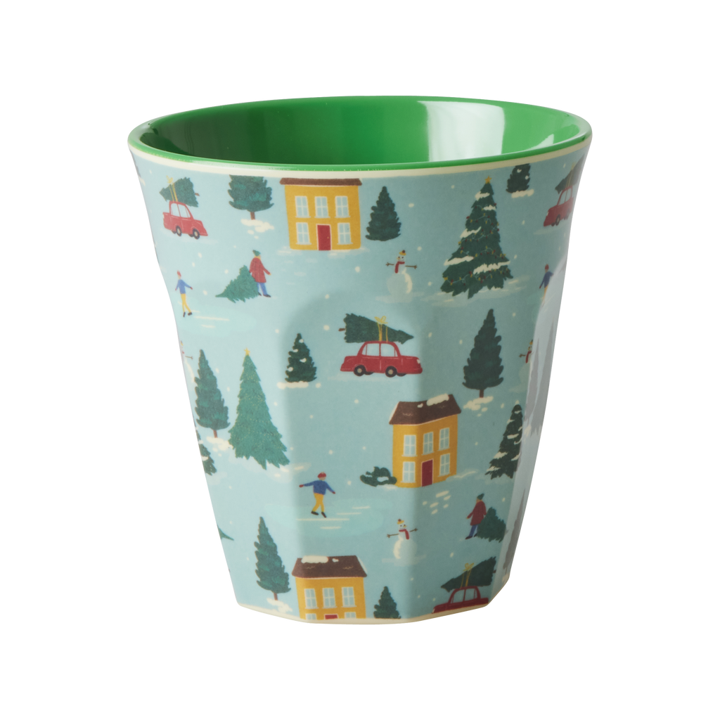 Two Tone Medium Melamine Cup