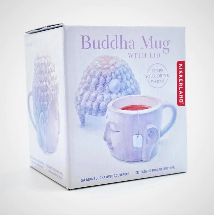 Buddha Mug with Lid