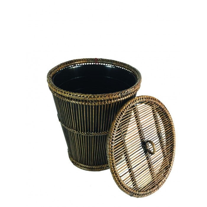 Rattan Waste Basket