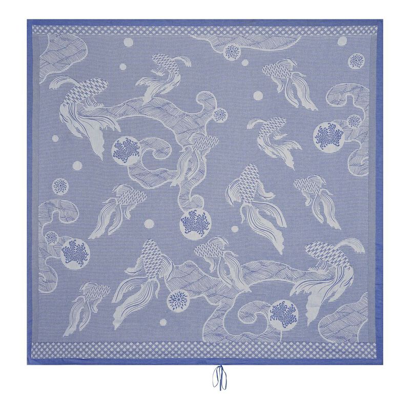 Oceanique Blue Beach Towel