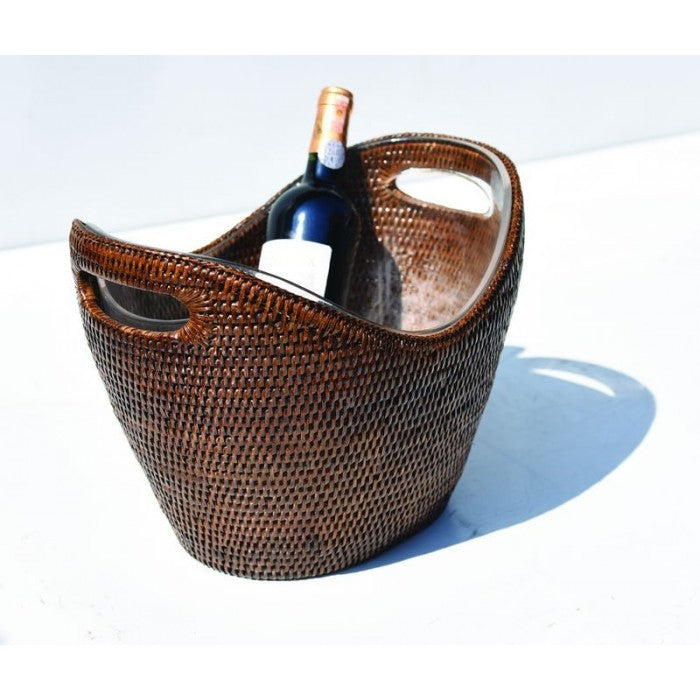 Rattan Champagne Bucket (Large)