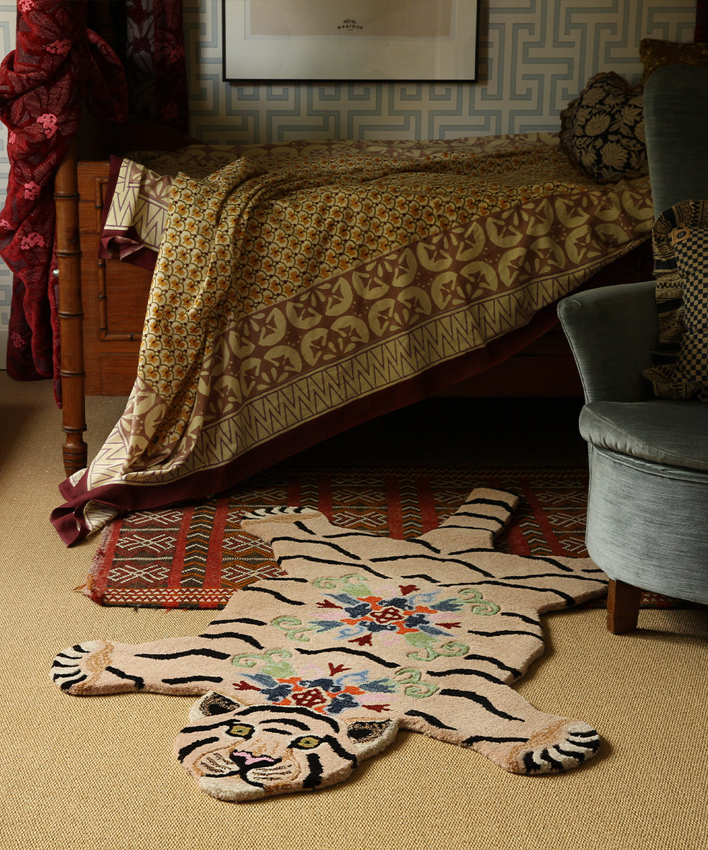 Hand-Tufted Mahee Majestic Tiger Rug