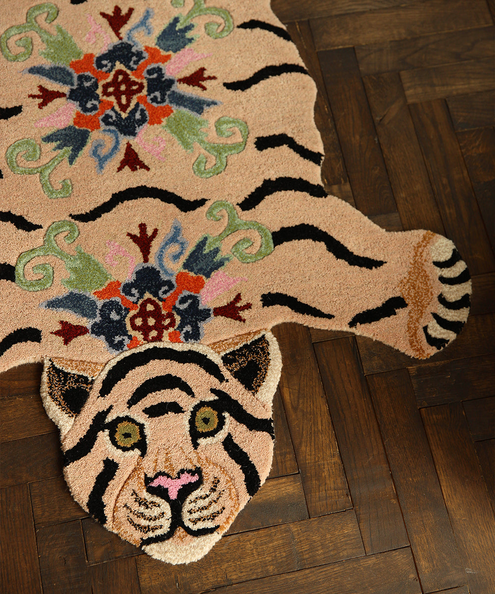 Hand-Tufted Mahee Majestic Tiger Rug