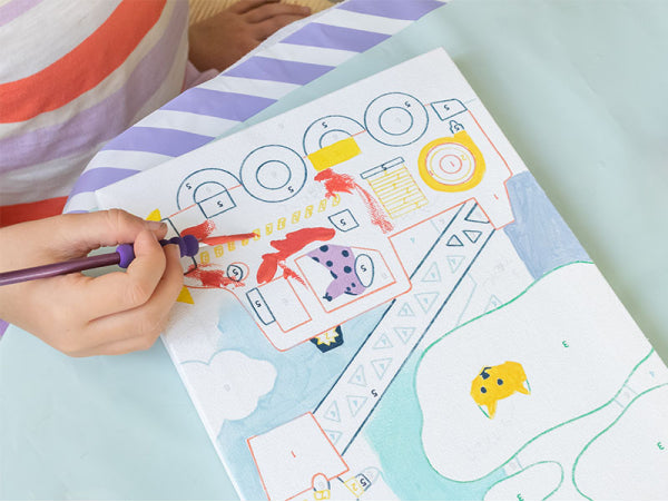 Little Kids Paint by Number