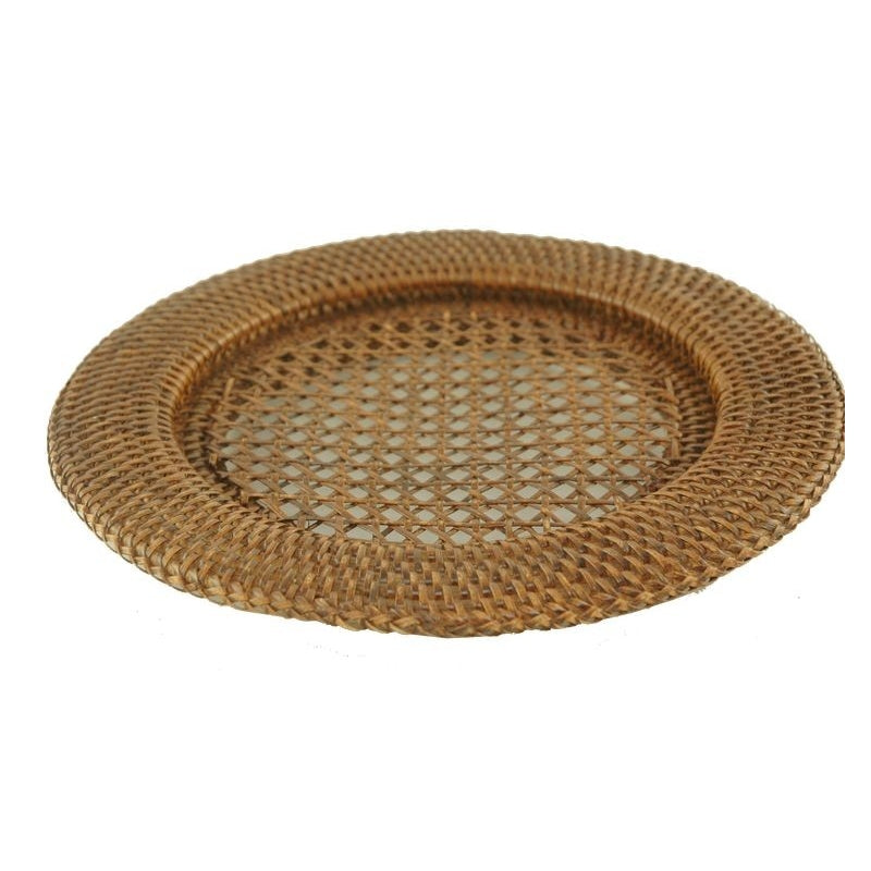 Rattan Charger Plate