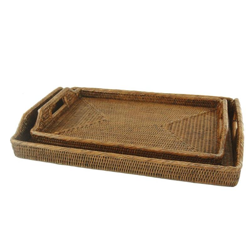 Rattan Morning Tray