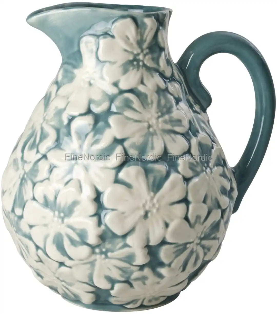 Ceramic Jug Flower Design