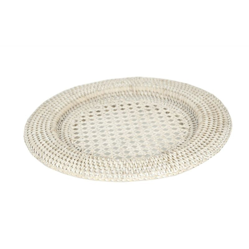 Rattan Charger Plate