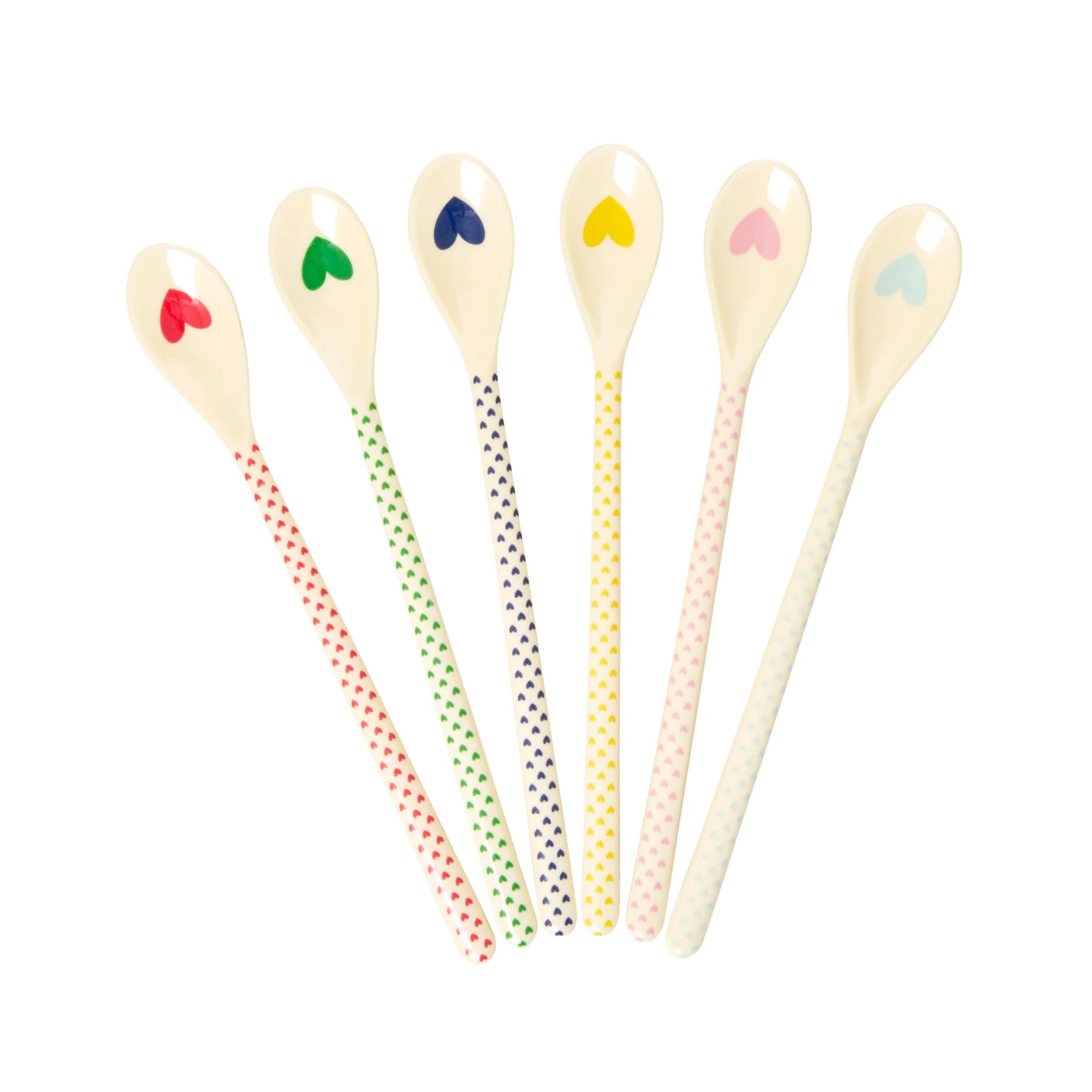 Melamine Latte Spoons (Set of 6)