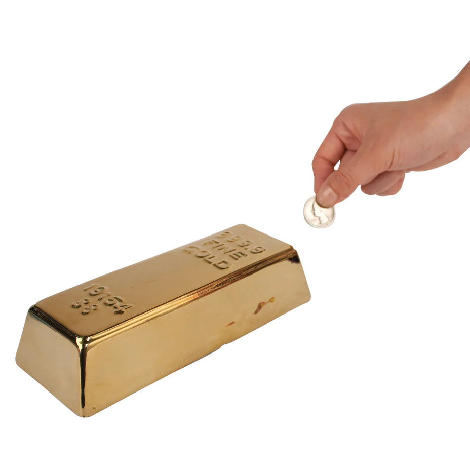 Lingot Gold Bar Coin Bank